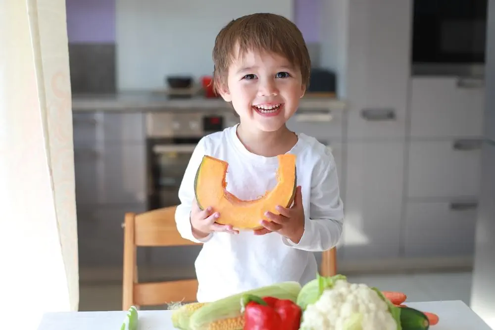 Obst und Gemüse für Kinder